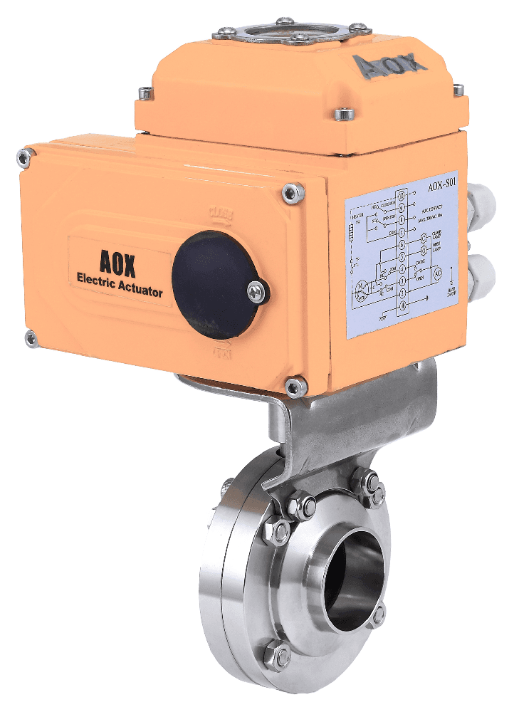 Sifang Sanitary butterfly valve — view 3